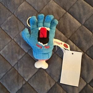 Santa Cruz Skateboards Screaming Hand Keychain